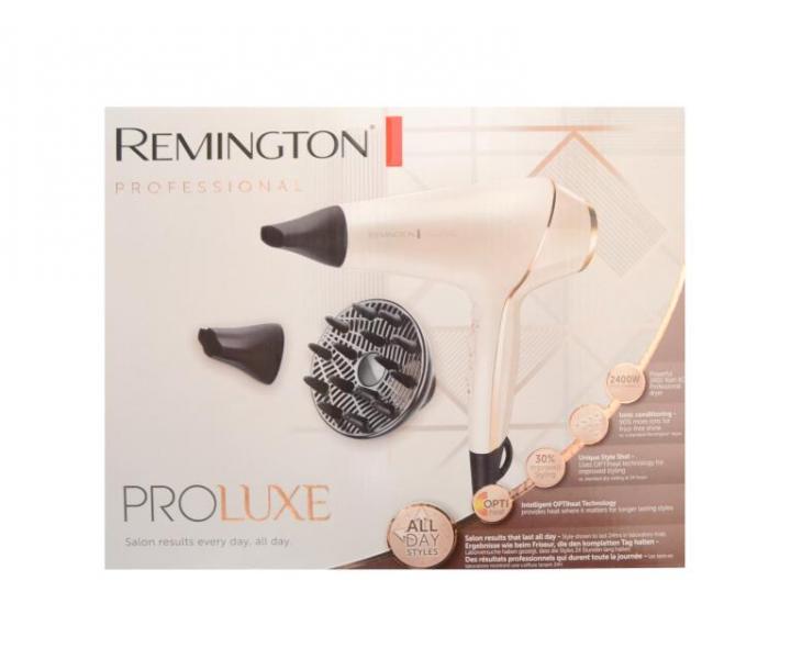 ada Remington PROluxe v perleovo rov barv se zlatmi prvky