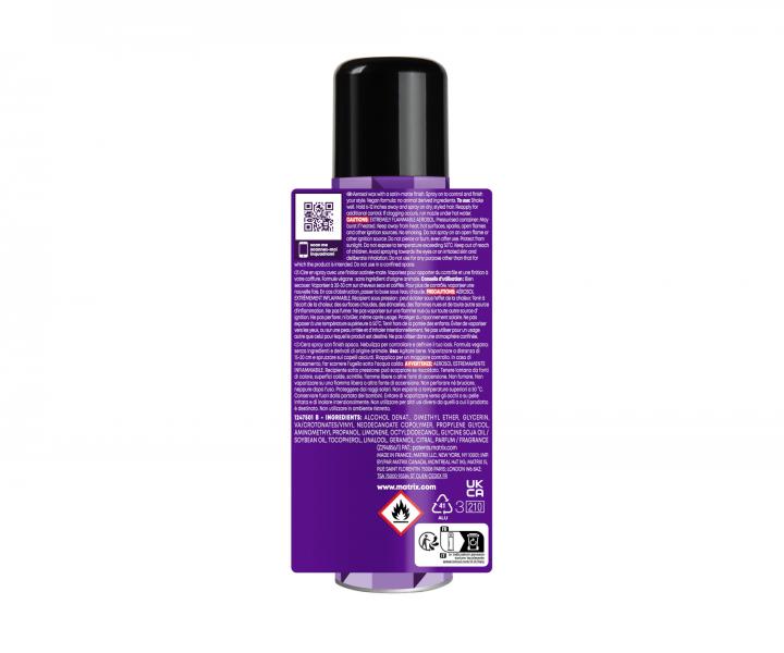 Vosk ve spreji pro matn vzhled vlas Matrix Builder Wax Spray - 250 ml