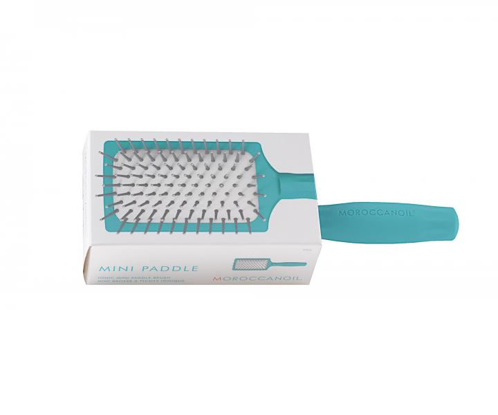 Malý plochý kartáč se vzduchovým polštářem Moroccanoil Ionic Mini Paddle Brush