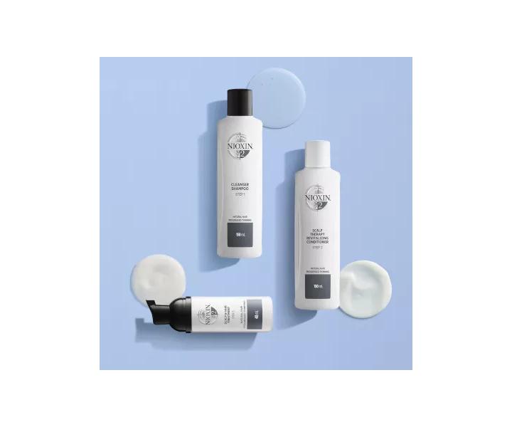 Kondicionér pro silně řídnoucí přírodní vlasy Nioxin System 2 Scalp Therapy Conditioner - 300 ml