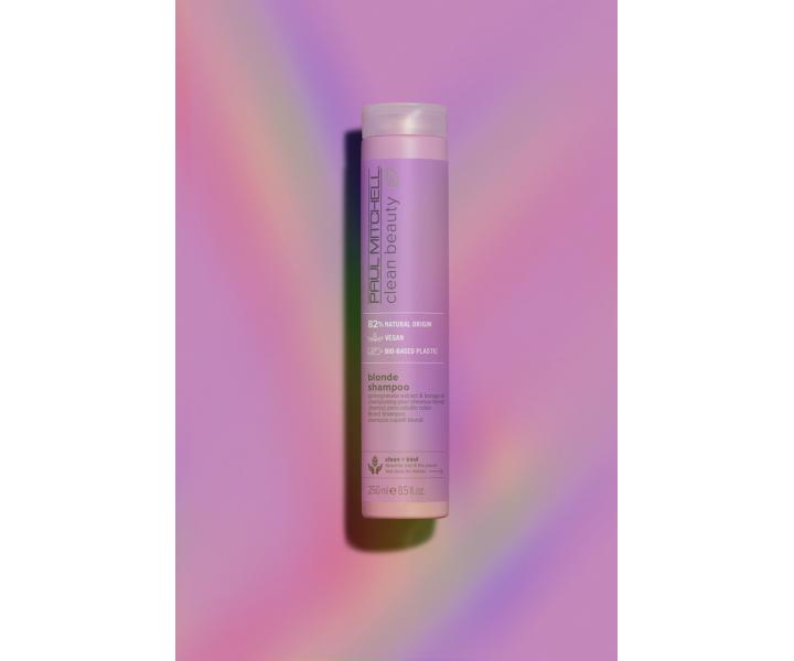 Šampon pro neutralizaci žlutých tónů Paul Mitchell Clean Beauty Blond Shampoo - 250 ml