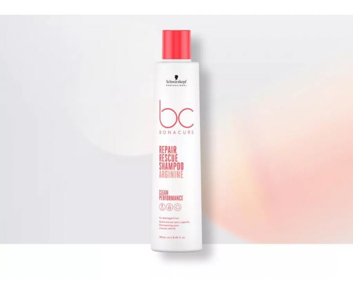 ampon pro pokozen vlasy Schwarzkopf Professional BC Bonacure Repair Rescue Shampoo - 250 ml