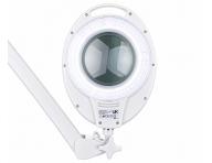 Zv�t�ovac� lupa s LED lampou s uchycen�m na st�l Weelko Mega White - 5 dioptri�