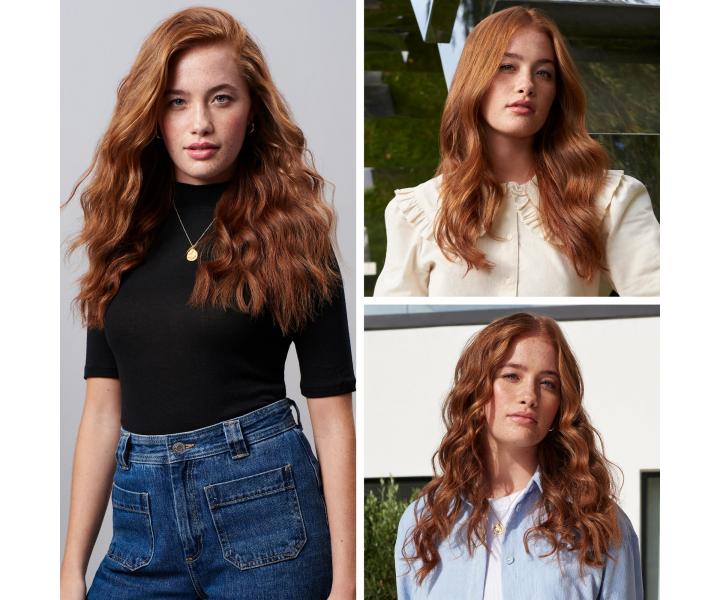 Multifunkční kulma na vlasy Babyliss Curl and Wave Trio Styler - růžová