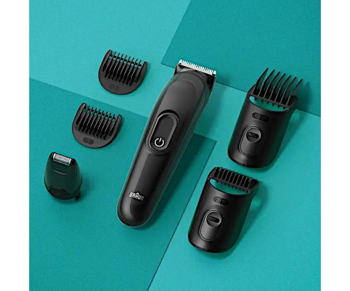Zastřihovač vlasů a vousů Braun Series 3 MGK3410 - černý