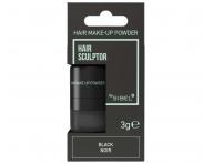 Pudr pro zakryt� odrost� a �edin Sibel Hair Make-up Powder - �ern�, 3 g