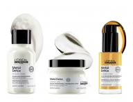 Maska pro barven� a po�kozen� vlasy Lor�al Professionnel Serie Expert Metal Detox - 150 ml