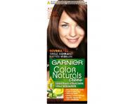 Sada 2 ks permanentn barvy Garnier Color Naturals 4.15 + gumiky Loral Paris zdarma