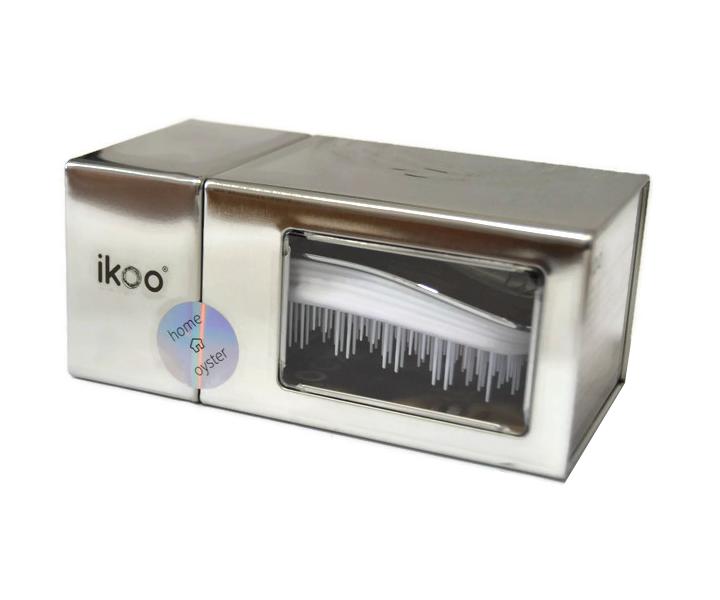 Kart na vlasy Ikoo Home Metallic Oyster - blo-stbrn