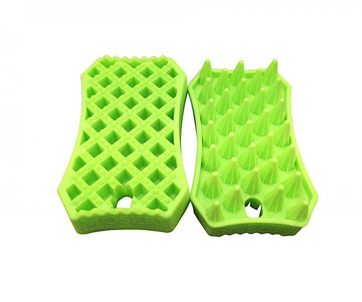 Vyčesávací gumový kartáč na srst Moser Sheddy 2999-7035