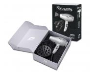 Set profesionálního fénu na vlasy Parlux Digitalyon a difuzéru Magic Sense - 2400 W, stříbrný