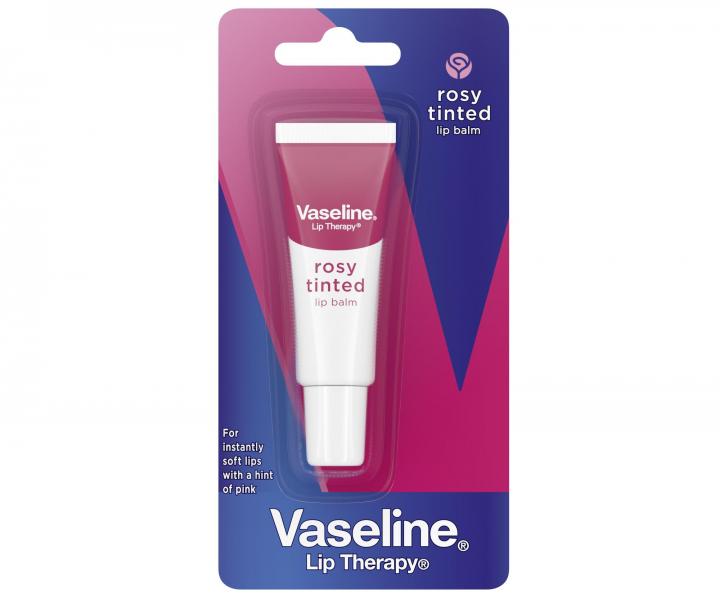 Balzám na rty Vaseline Lip Therapy Rose - 10 g, růžový