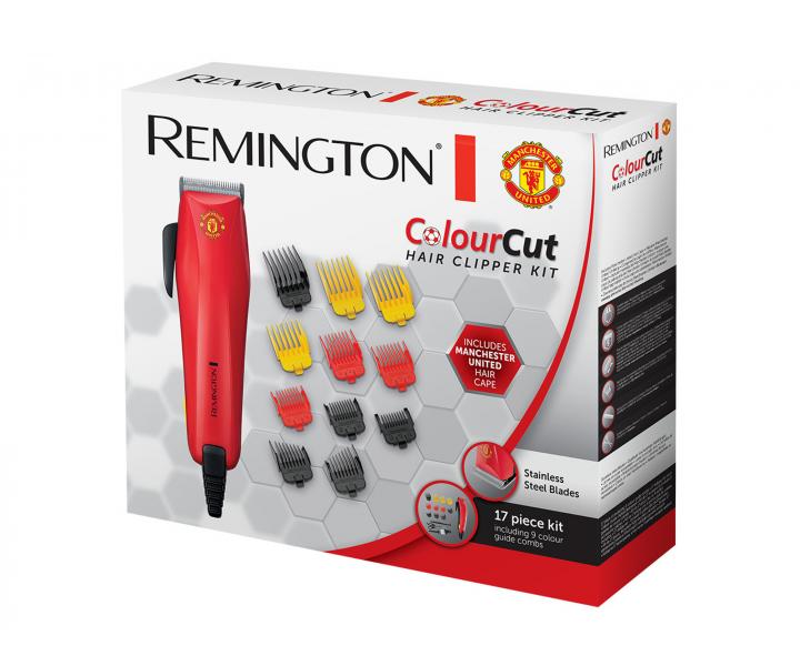 Zastřihovač vlasů Remington ColorCut Manchester United s příslušenstvím HC5038