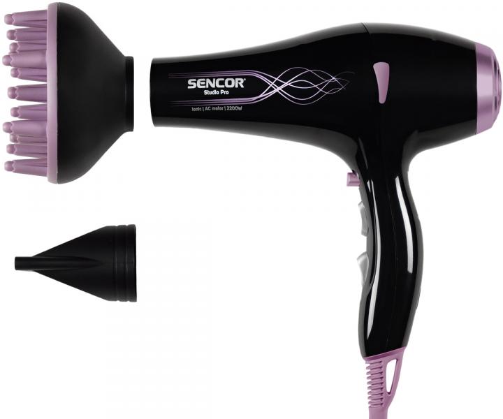 Fén na vlasy Sencor SHD 8271VT - 2200 W, černý