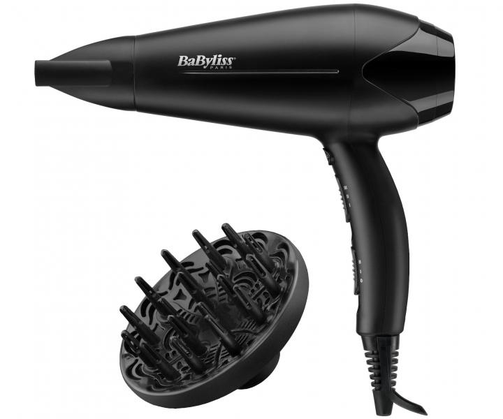 Fén na vlasy BaByliss D563DE Power Dry - 2100 W, černý