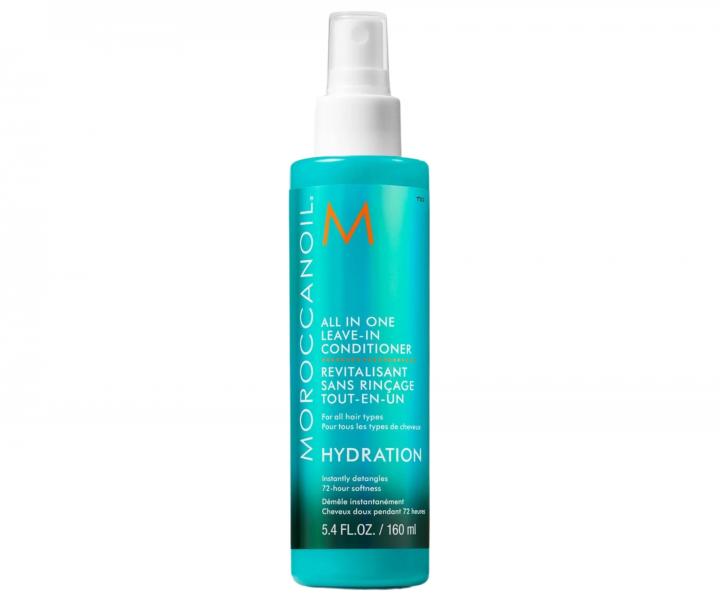 Bezoplachová péče pro všechny typy vlasů Moroccanoil All In One Leave-in - 160 ml