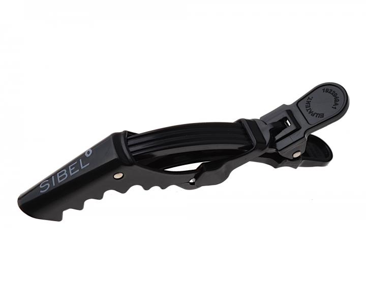Klipsy do vlasů Sibel Gator - 9 cm, 11 cm, černé, 4 ks