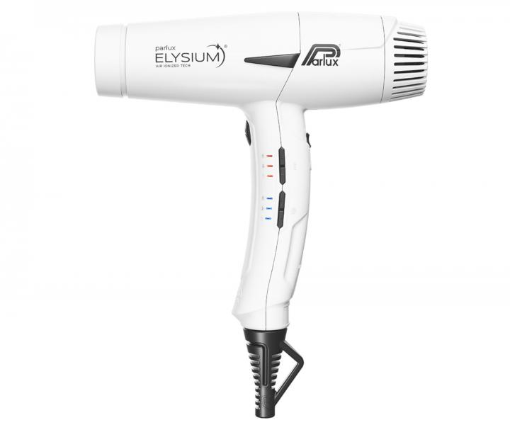 Profesionální fén na vlasy s difuzérem Parlux Elysium Matt White - 2300 W, matný bílý