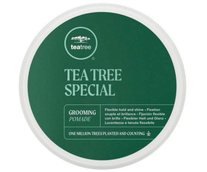 Modelující pasta s flexibilní fixací Paul Mitchell Tea Tree Grooming Pomade - 85 g