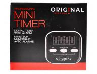 Digitální časovač/minutka Original Best Buy s magnetem - černo-bílá