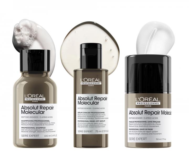 ada pro pokozen vlasy Loral Professionnel Serie Expert Absolut Repair Molecular