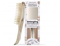 Cestovn� kart�� na roz�es�v�n� vlas� Tangle Teezer Ultimate Detangler Mini Chrome Champagne Gold - metalick� zlat�