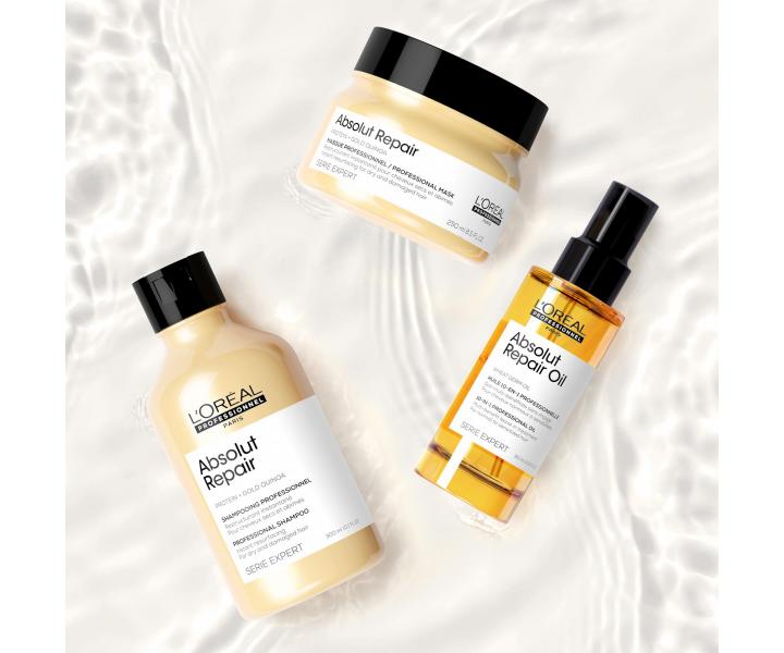 Šampon pro suché a poškozené vlasy Loréal Professionnel Serie Expert Absolut Repair - 300 ml