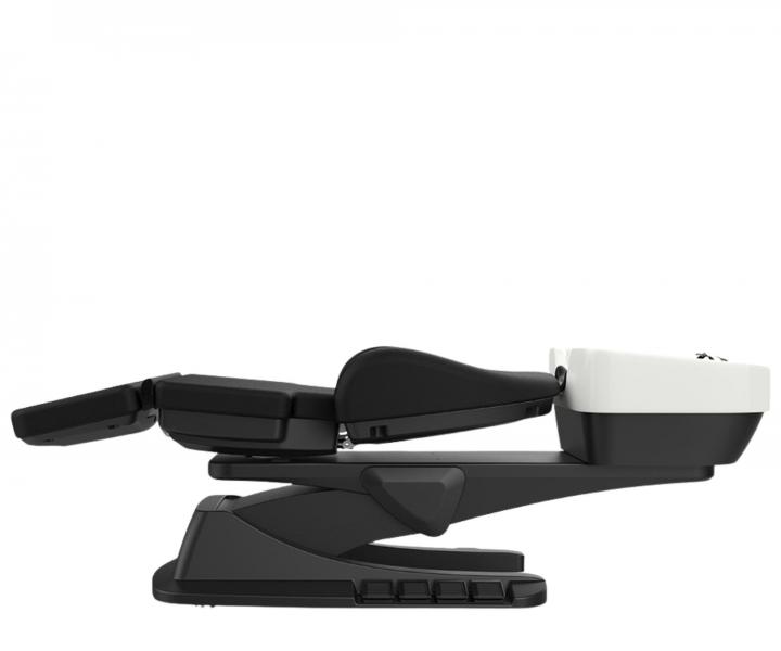 Luxusn� kade�nick� elektricky polohovateln� myc� box SilverFox 6001 - �ern�, b�l� umyvadlo