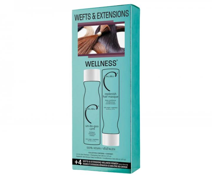 Sada vlasov pe o prodlouen vlasy Malibu C Wefts & Extensions Wellness