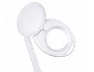 Zv�t�ovac� lupa s LED lampou s uchycen�m na st�l Weelko Mega White - 5 dioptri�
