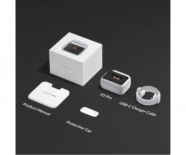 Kompaktn� plan�etov� holic� strojek na vousy Laifen P3 Pro Grey - �ed�