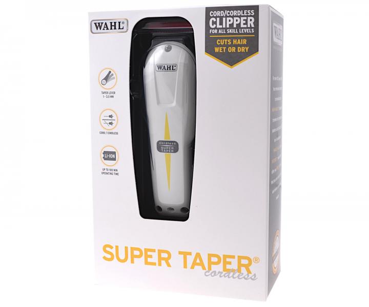 Profesionální strojek Wahl Cordless Super Taper 4219-0470 - rozbalené, poškozený kartonový obal