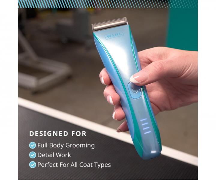 Profesion�ln� strojek na srst Wahl Motiva 2 Blue Ivy 3028115 - modr�