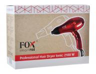 Fox Vibrační žehlička Twist 28 x 90 mm + ZDARMA fén Smart Ionic 2100W - červený