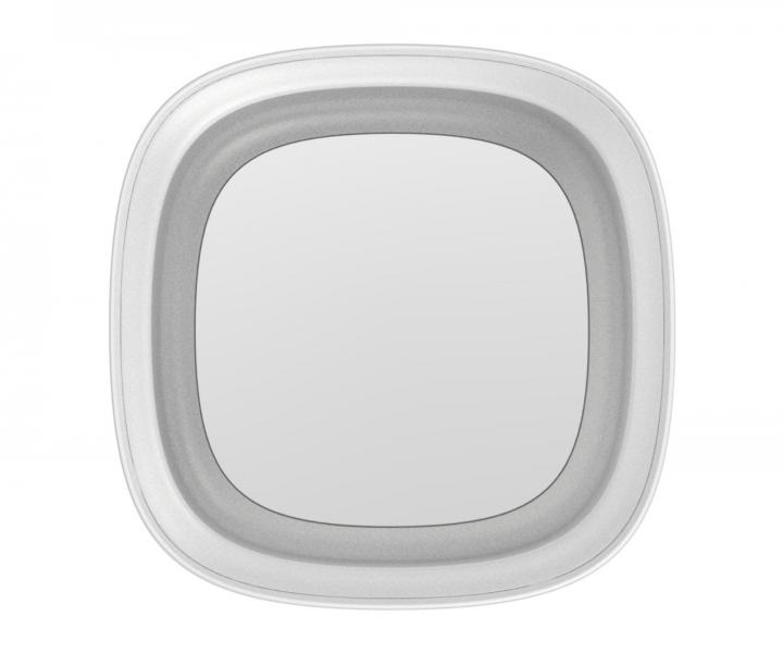 Cestovn� kart�� na vlasy se zrc�tkem Laifen Air Silver - st��brn�