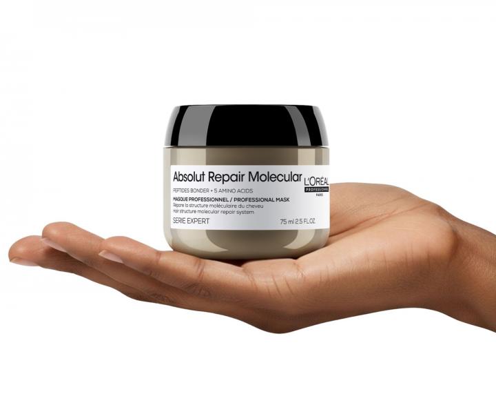 Maska pro po�kozen� vlasy Lor�al Professionnel Serie Expert Absolut Repair Molecular - 75 ml