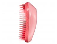 Kartáč na rozčesávání hustých a kudrnatých vlasů Tangle Teezer Original Thick and Curly Lipstick Duo - růžový