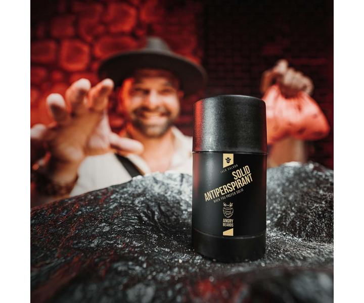 Pnsk tuh antiperspirant Angry Beards Solid Antiperspirant Jack Saloon - 50 ml