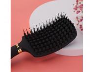 Kart�� na roz�es�v�n� a fouk�n� vlas� s kan��mi a nylonov�mi �t�tinami Sister Young Ovia Hair Brush - �ern�