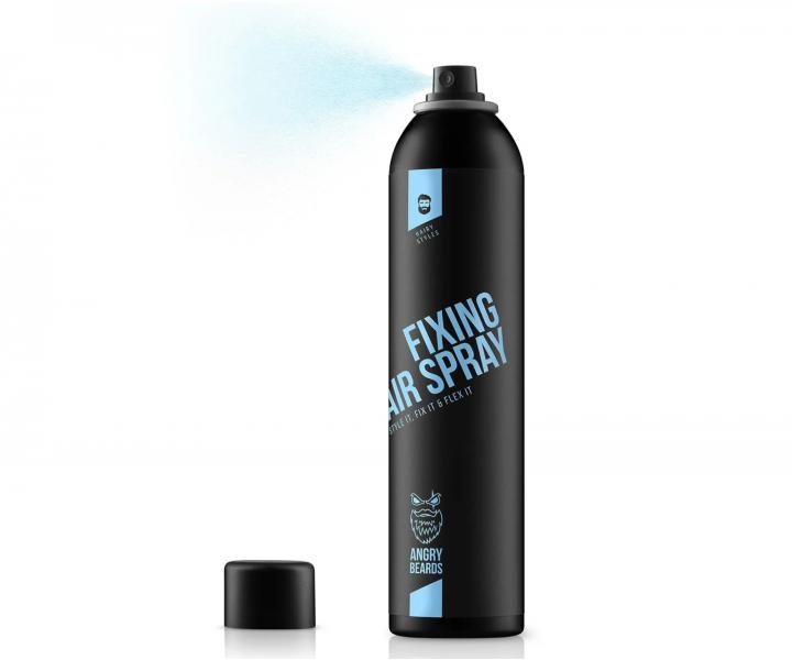 Pánský fixační lak na vlasy Angry Beards Hairy Styles Fixing Hair Spray - 300 ml