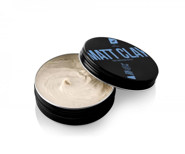 Matující jíl na vlasy Angry Beards Matt Clay Mič Bjukenen - 100 g
