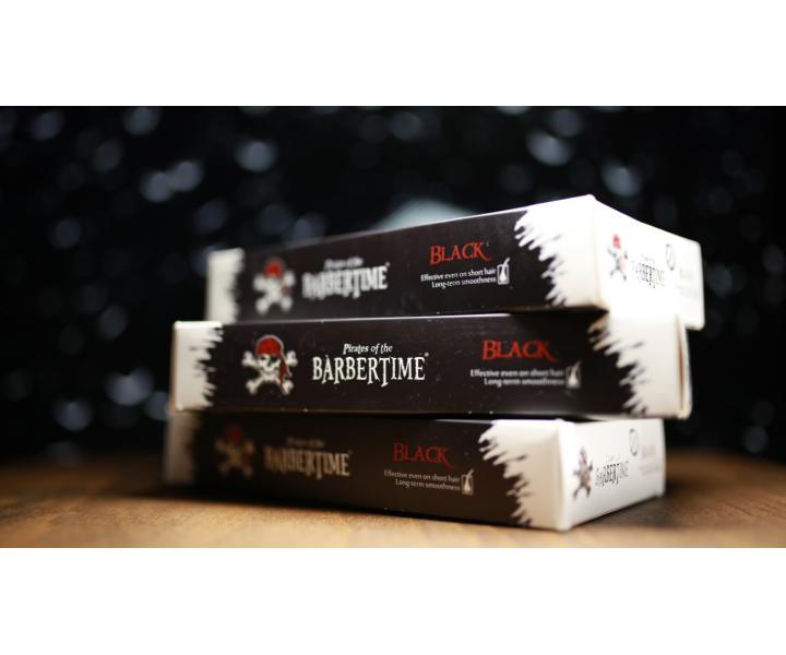 Depilační vosk Pirates of the Barbertime Hard Removal Wax Black - černý, 500 g