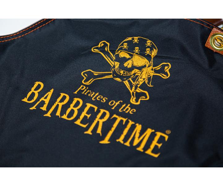 Kadenick zstra Pirates of the Barbertime Pro Barber Apron Black - ern