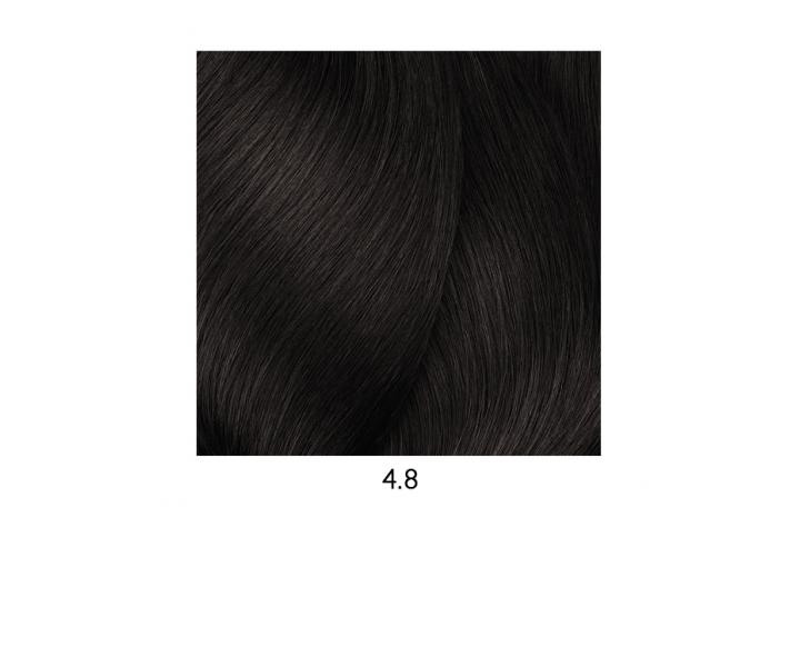 Barva na vlasy Loral Majirel Cool Cover 50 ml - odstn 4.8 hnd mokka