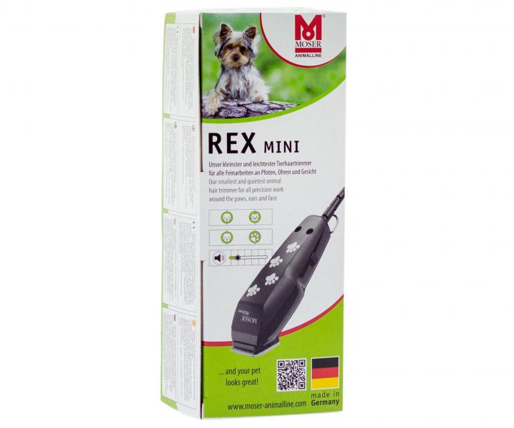 Konturovací strojek na zvířecí srst Moser Rex Mini 1411-0062