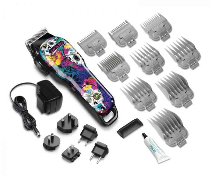 Profesionální stříhací strojek Andis Cordless USPro Li Sugar Skull 73090
