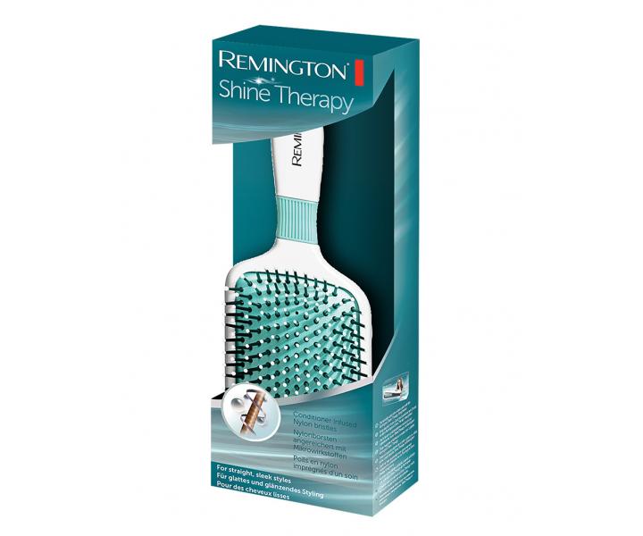 Plochý kartáč na vlasy Remington Shine Therapy - 85 mm