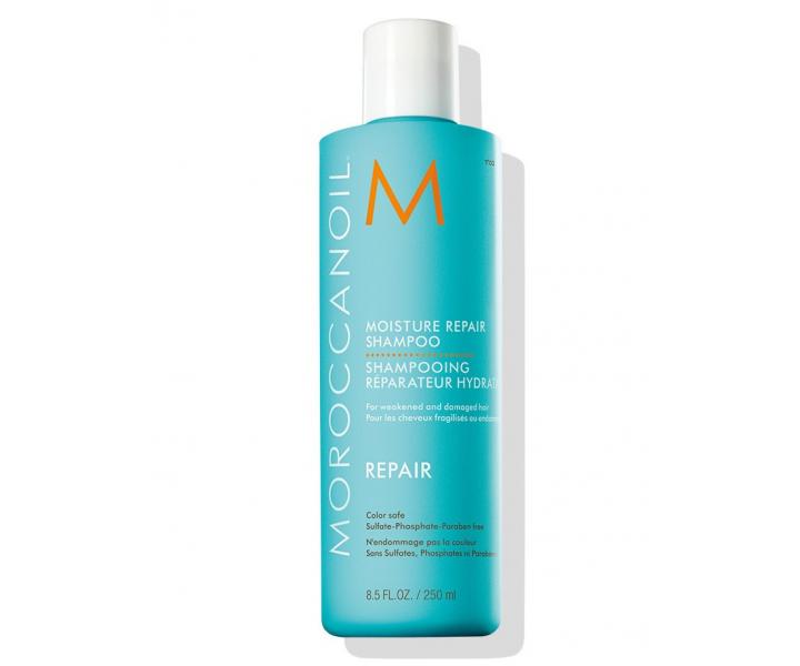 Drkov sada v plechov krabice pro pokozen vlasy Moroccanoil Repair