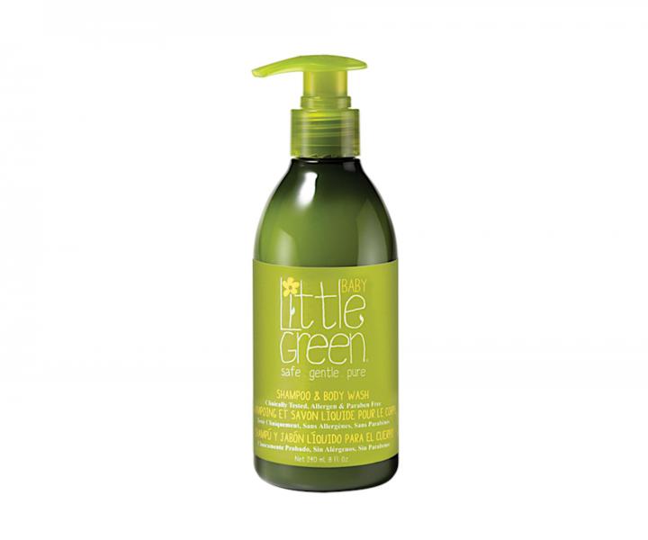 Dárková sada na vlasy a tělo pro miminka Little Green Baby Bathtime Bundle
