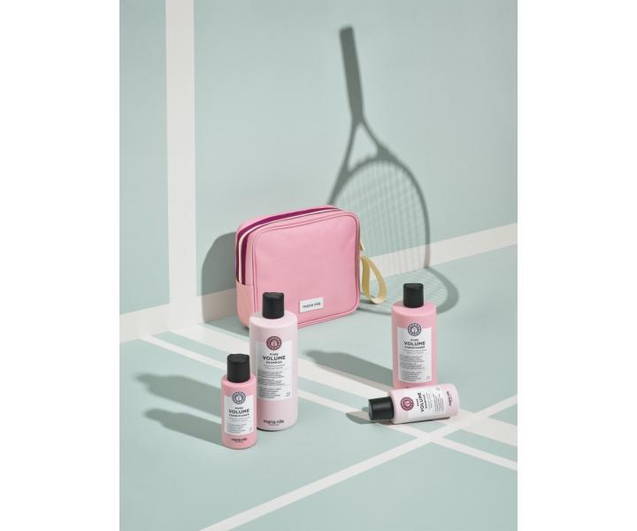 Drkov sada pro objem jemnch vlas Maria Nila Pure Volume + kosmetick taka zdarma